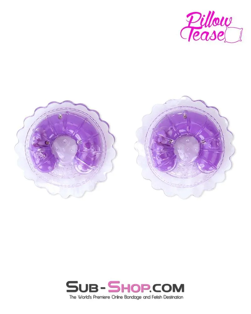 0354E-SIS      Sissy Girlie Vibrating Surround Nipple Massagers