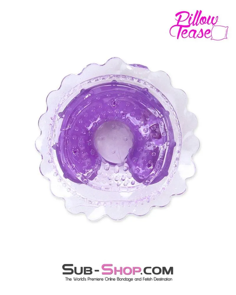 0354E-SIS      Sissy Girlie Vibrating Surround Nipple Massagers