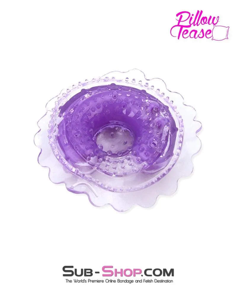 0354E-SIS      Sissy Girlie Vibrating Surround Nipple Massagers