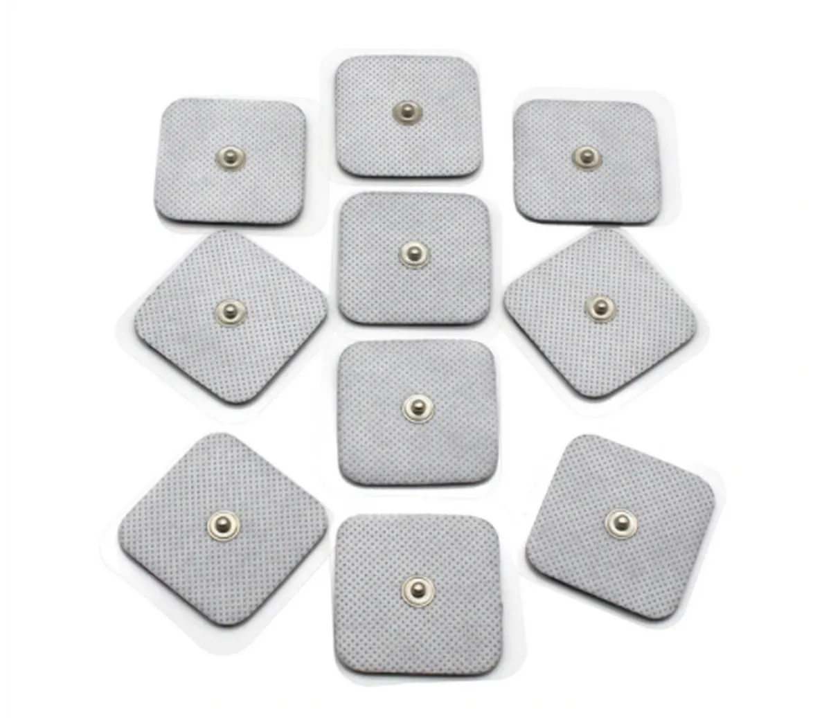 10 Sport Electrode pad massage pads TENS snap pads 4x4cm