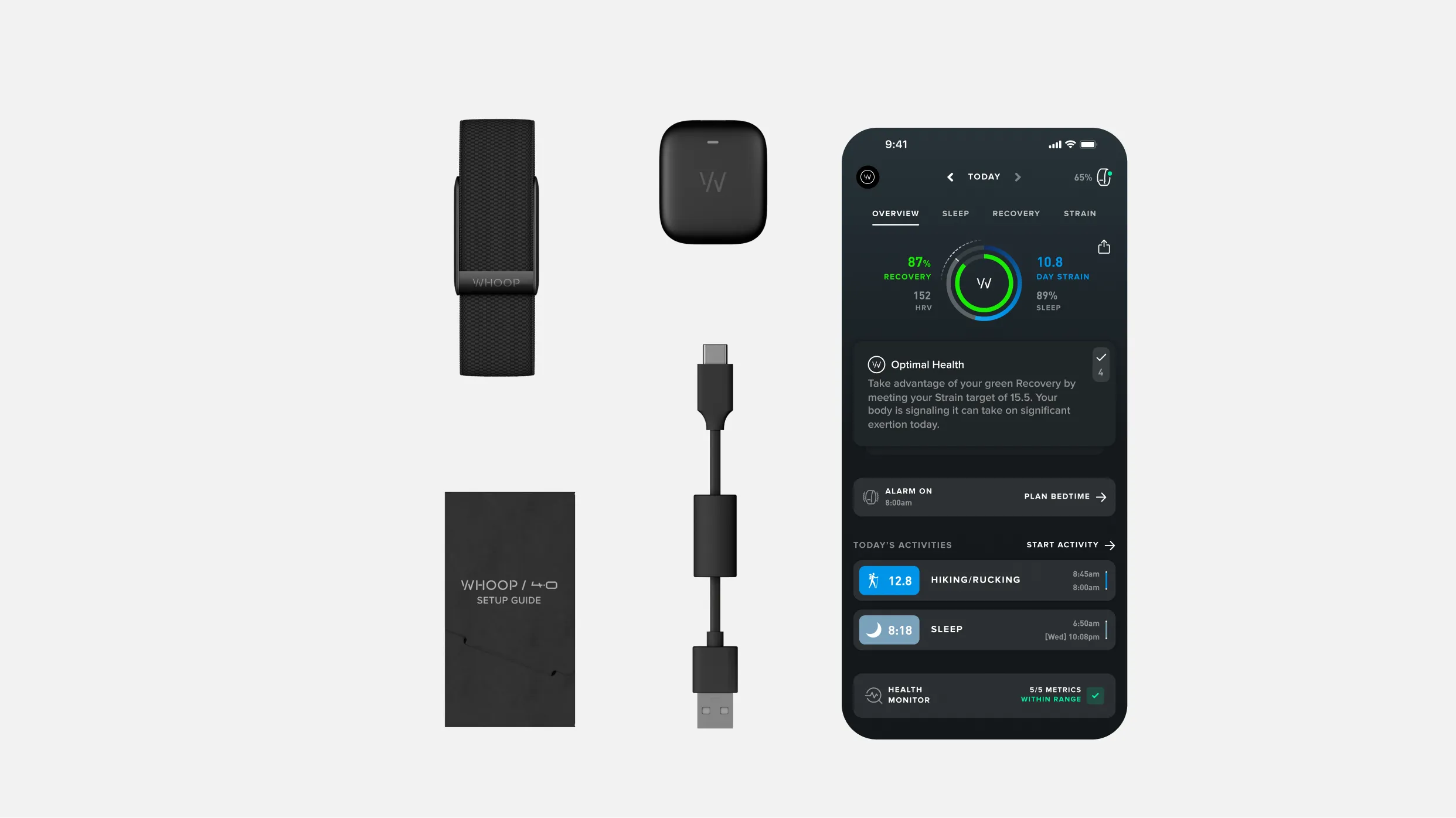 12 Month WHOOP Gift Membership with Device