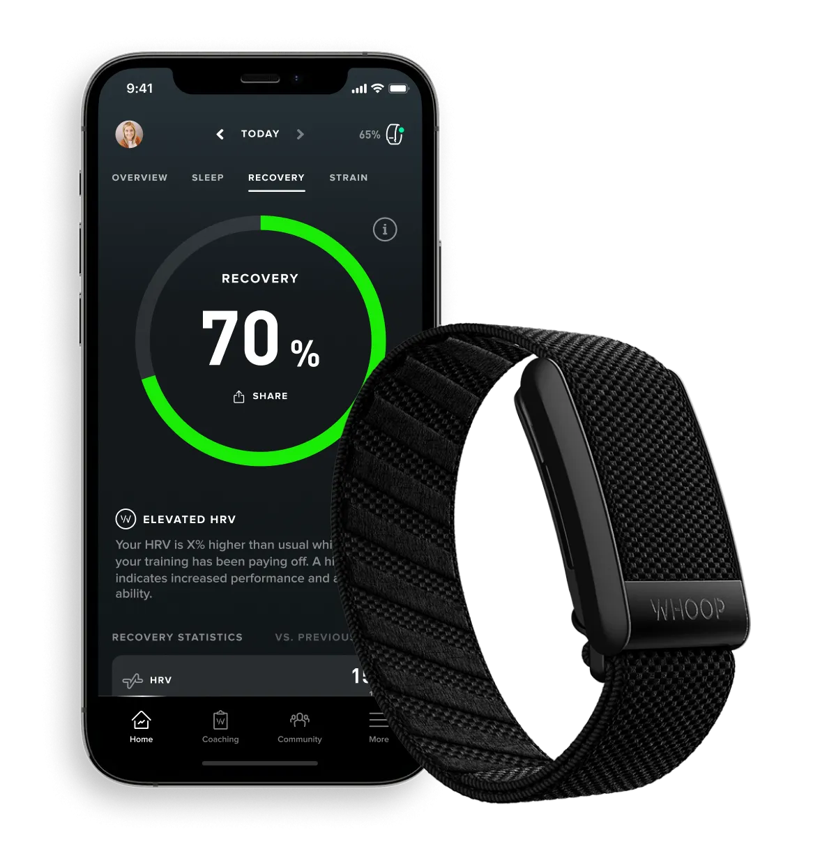12 Month WHOOP Membership with Device