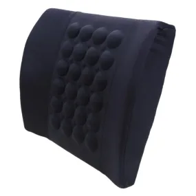 1Pc Electrical Massage Car Headrest Seat Back Relief Lumbar Pain Back Support Pillow Waist Safety Chair Cushion For Auto Vehicle