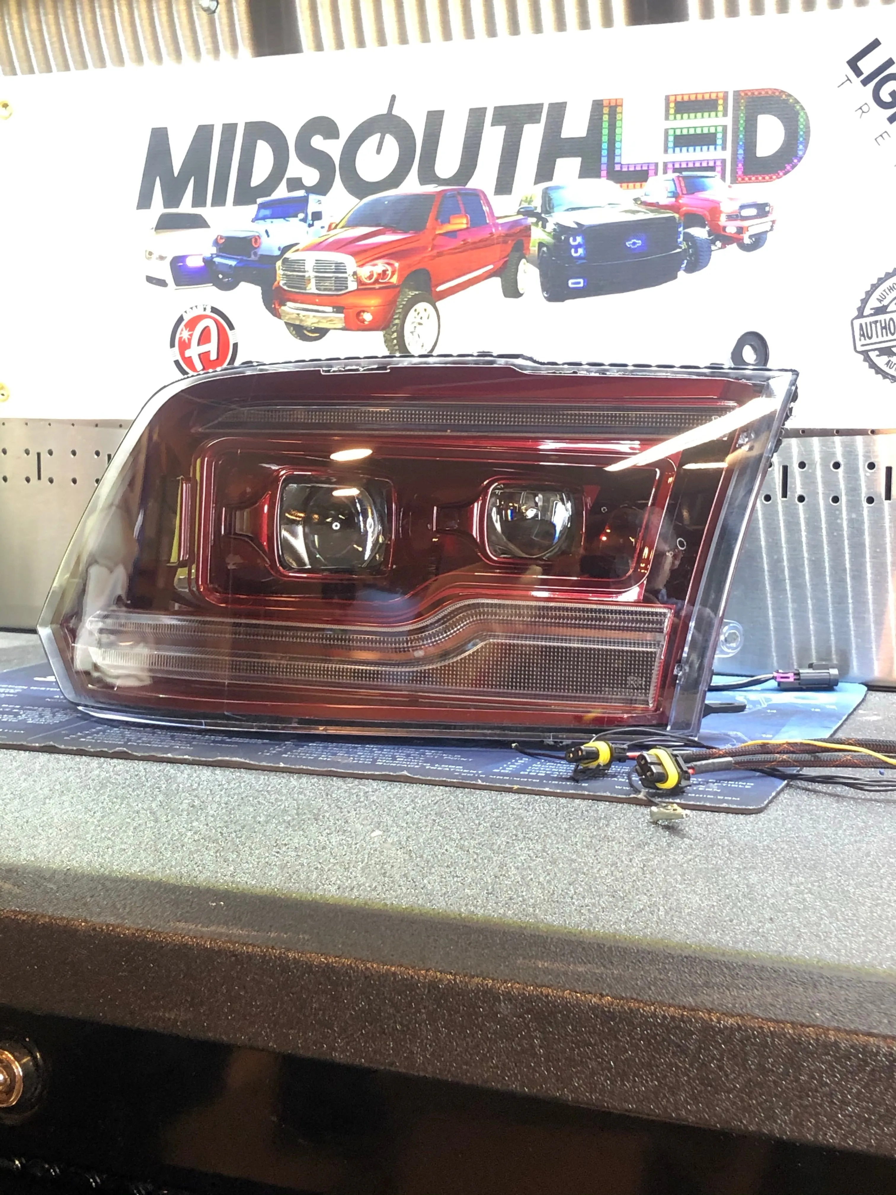 2009-2018 Dodge Ram XB LED Headlights