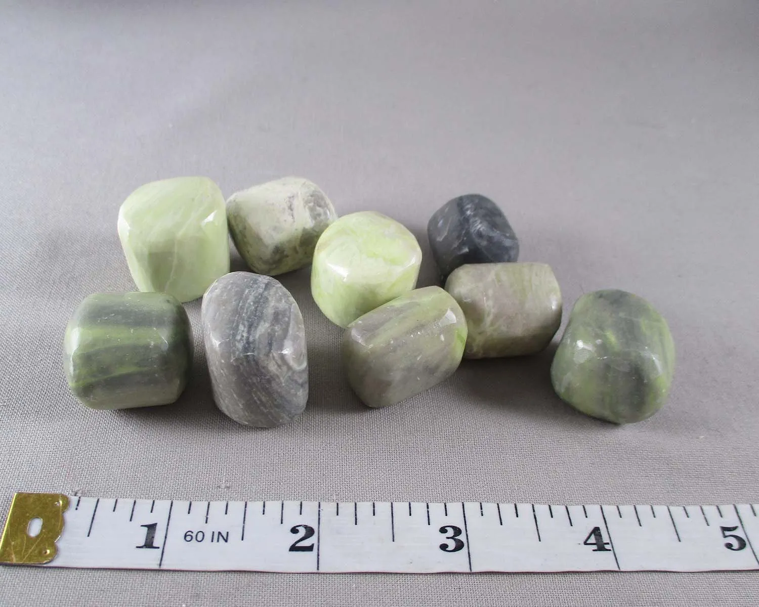 25% OFF!  Infinite Polished Stone (Serpentine) 2pcs T462**