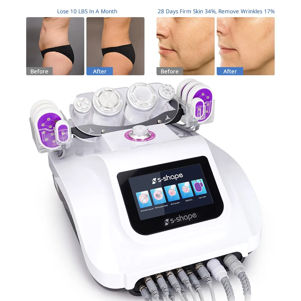 30K S Shape Cavitation with Lipo Laser Machine