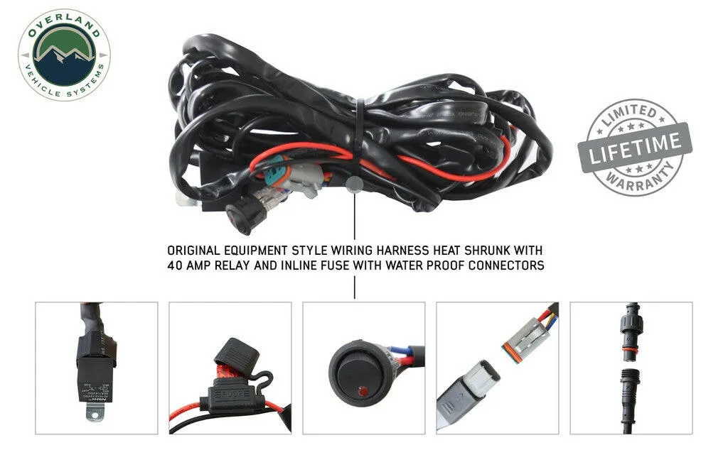 40" LED Light Bar With Variable Beam, DRL, RGB, 6 Brightness