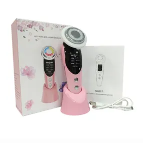 7 in 1 Face Lift Devices RF Microcurrent Skin Rejuvenation Facial Massager