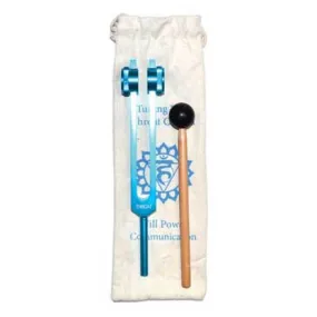 8 1/2" Throat (light blue) tuning fork