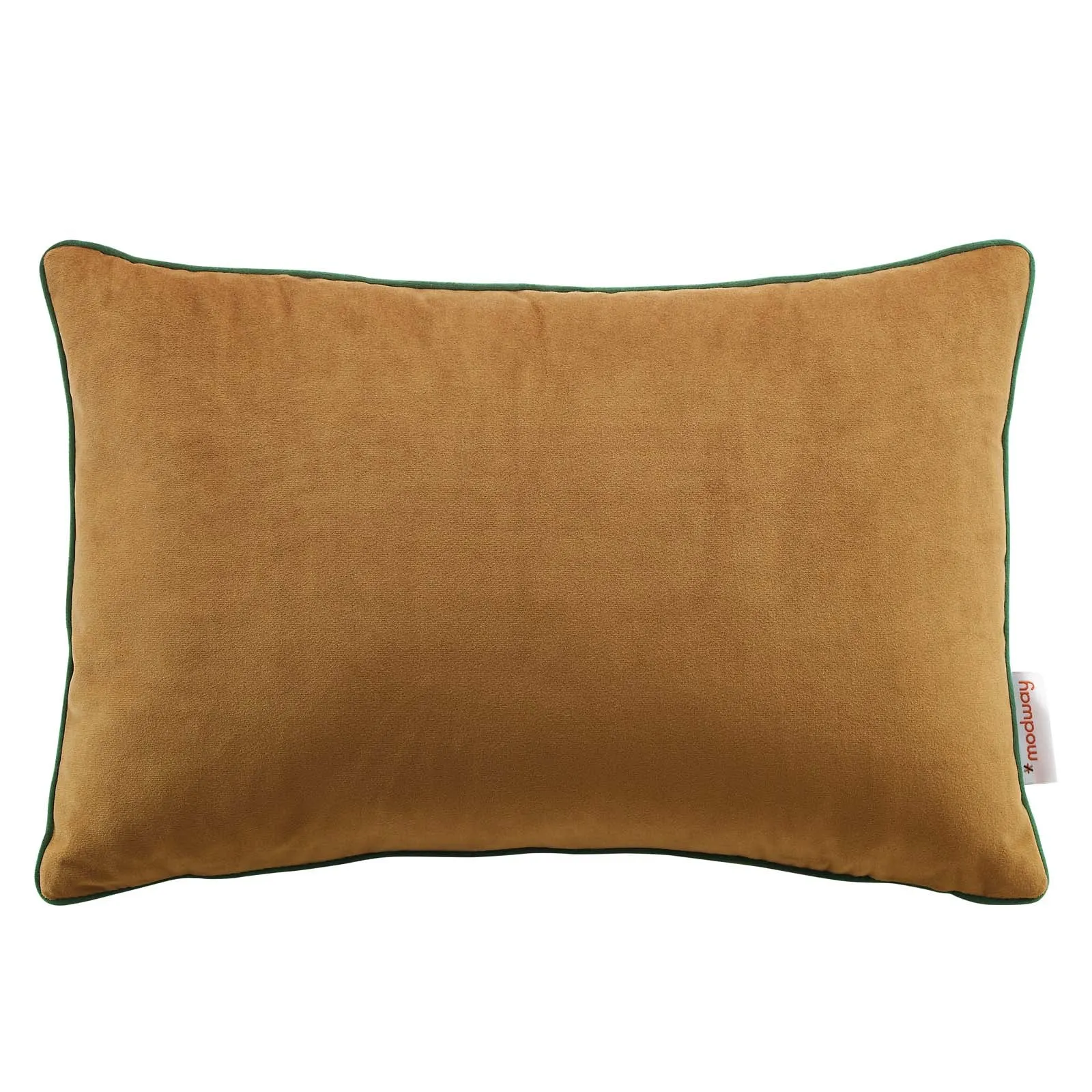 Accentuate 18" Lumbar Performance Velvet Throw Pillow