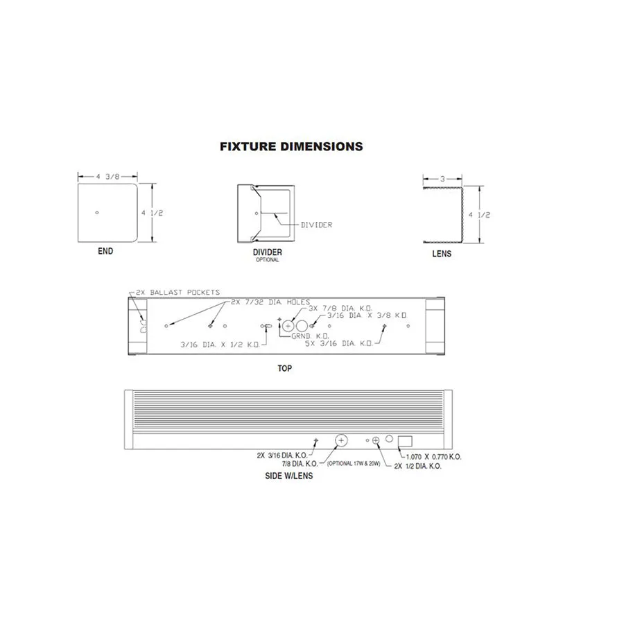 Advantage Environmental Lighting MSWV13 LED Stairwell With Sensor