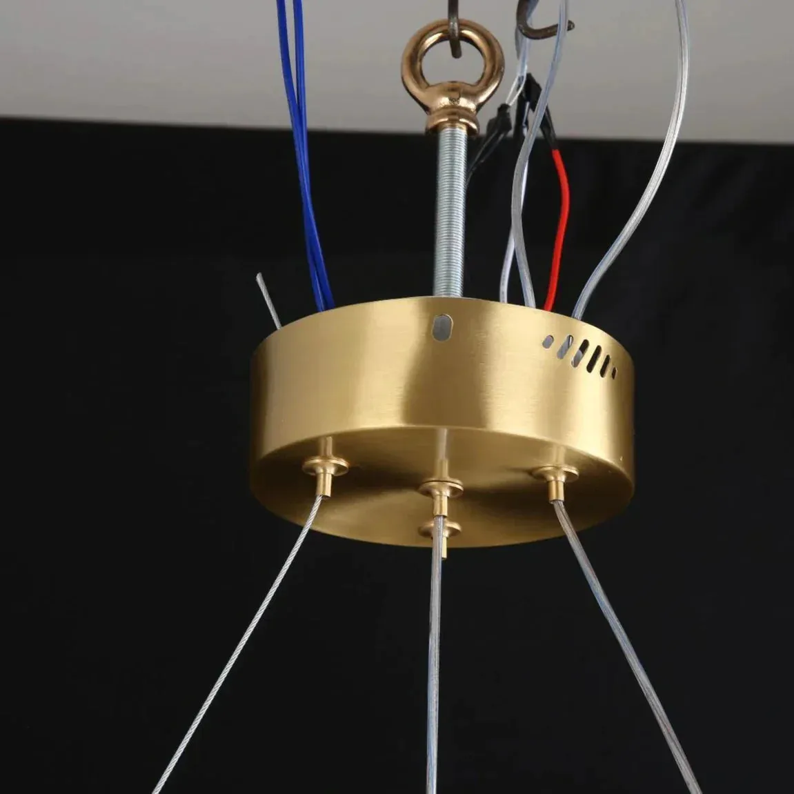 All-copper Creative Lamps Simple Chandelier Luxury Modern Restaurant Nordic Style Minimalist Online Celebrity Lighting