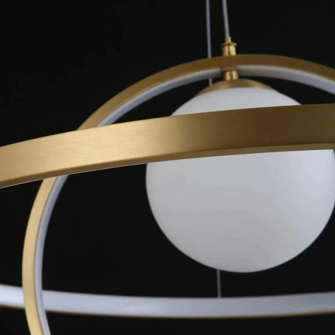 All-copper Creative Lamps Simple Chandelier Luxury Modern Restaurant Nordic Style Minimalist Online Celebrity Lighting