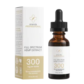 Ananda Hemp Full Spectrum CBD Oil Tincture - 300mg or 600mg