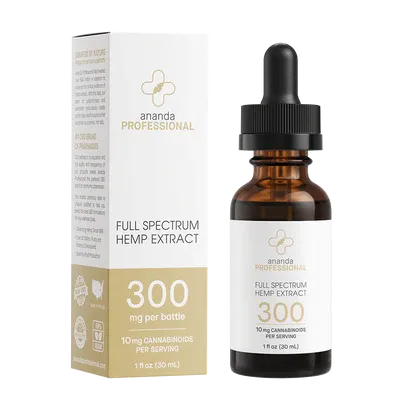 Ananda Hemp Full Spectrum CBD Oil Tincture - 300mg or 600mg