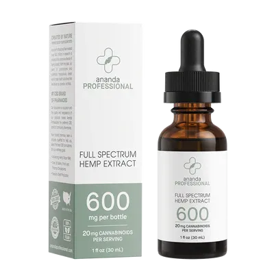 Ananda Hemp Full Spectrum CBD Oil Tincture - 300mg or 600mg