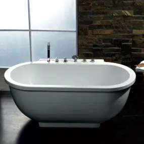 Ariel Platinum AM128 Whirlpool Bathtub 70" x 37" x 27"