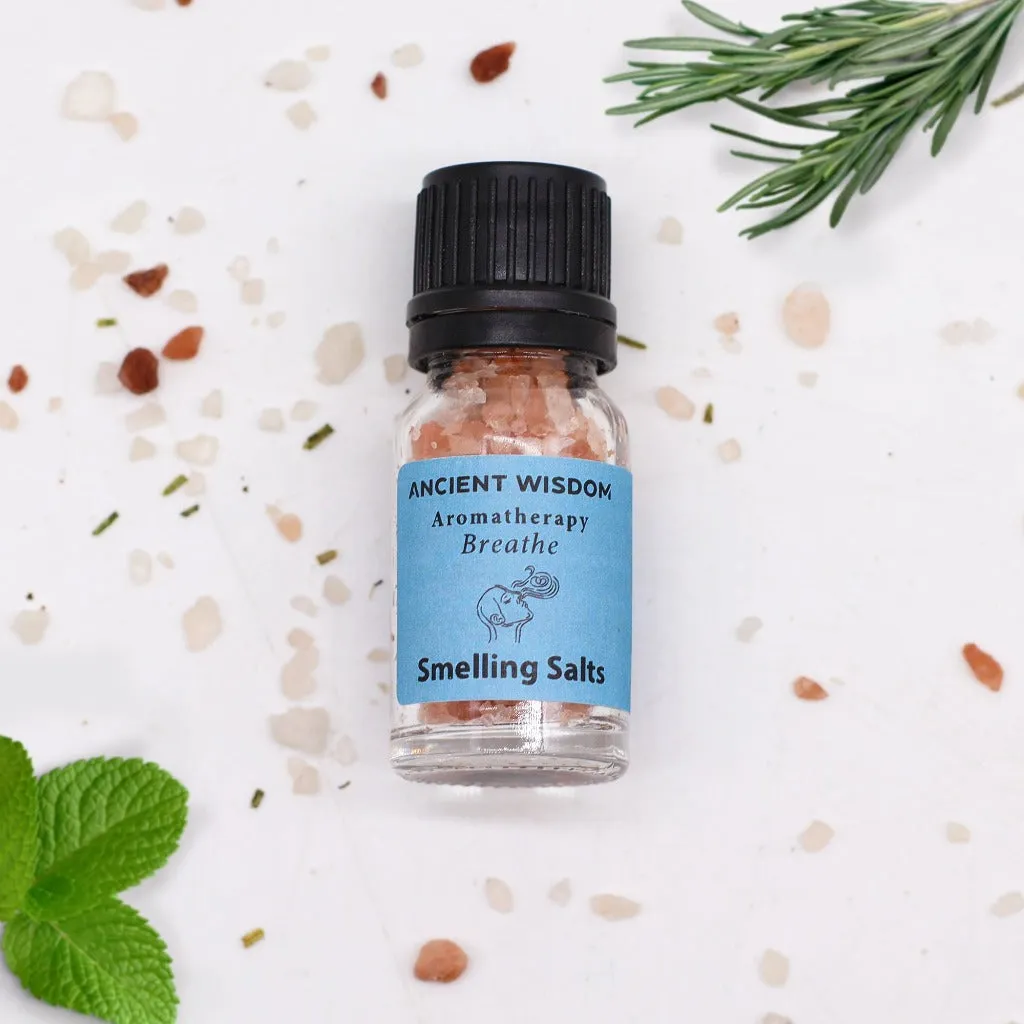 Aromatherapy Smelling Salts - Essential oils & Himalayan Salt