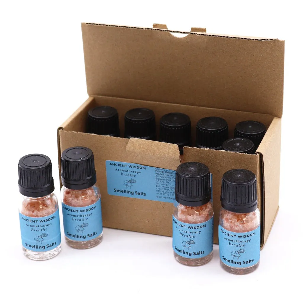 Aromatherapy Smelling Salts - Essential oils & Himalayan Salt