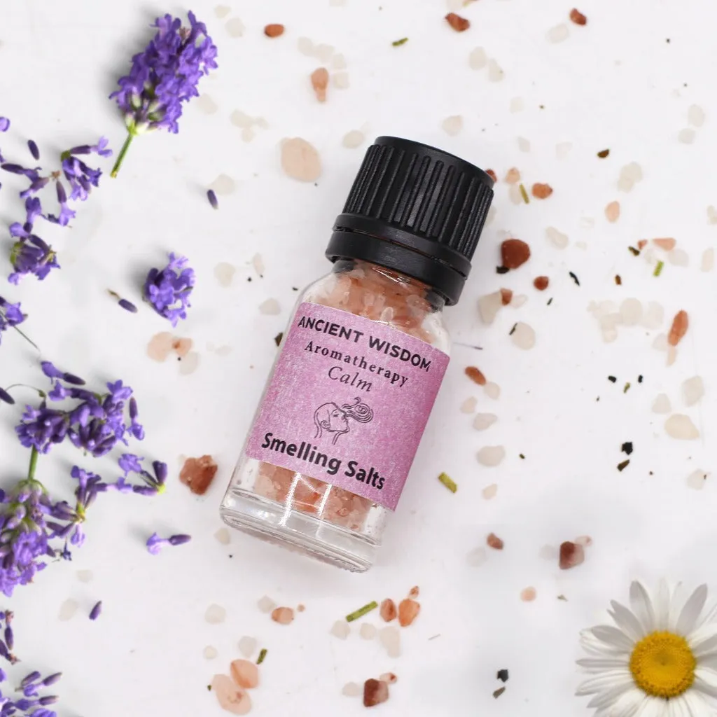 Aromatherapy Smelling Salts - Essential oils & Himalayan Salt