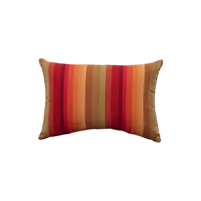 ASTORIA SUNSET STRIPE LUMBAR PILLOW