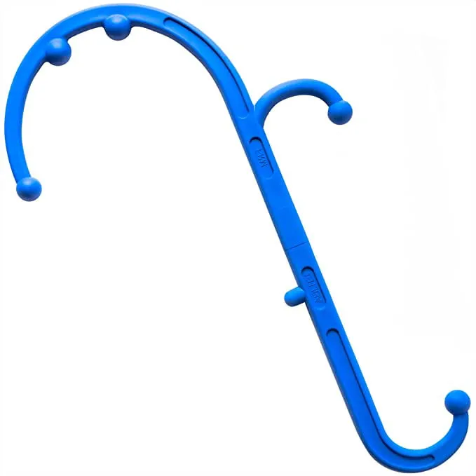 Back & Neck Massager for Trigger Point  Self Massage Hook Cane Therapy
