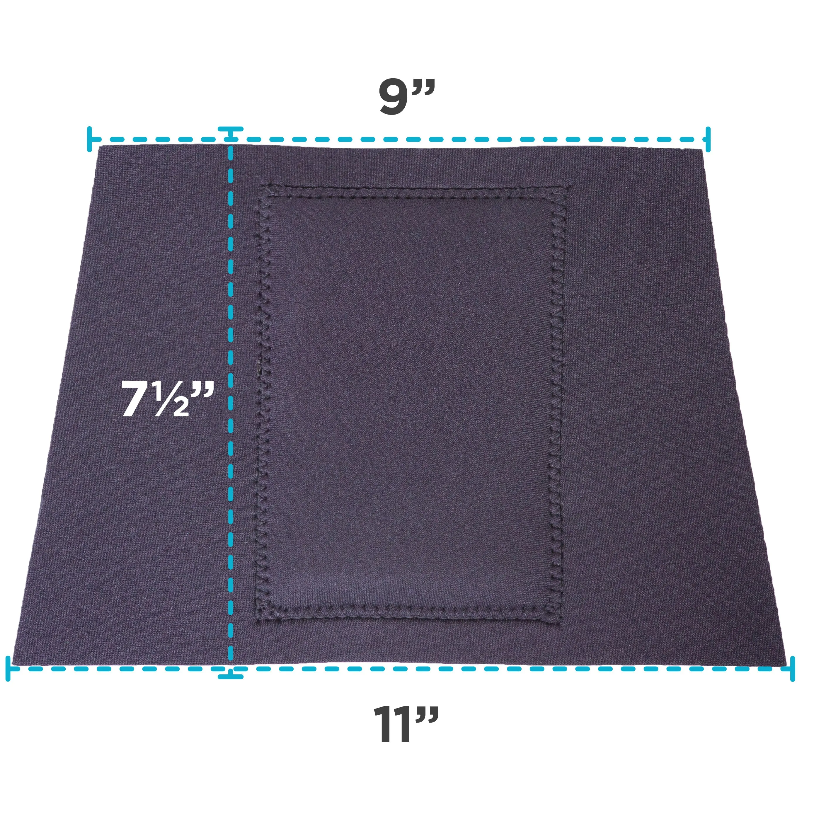 Back Brace Neoprene Foam Pressure Pad Insert for Low & Mid Back Support