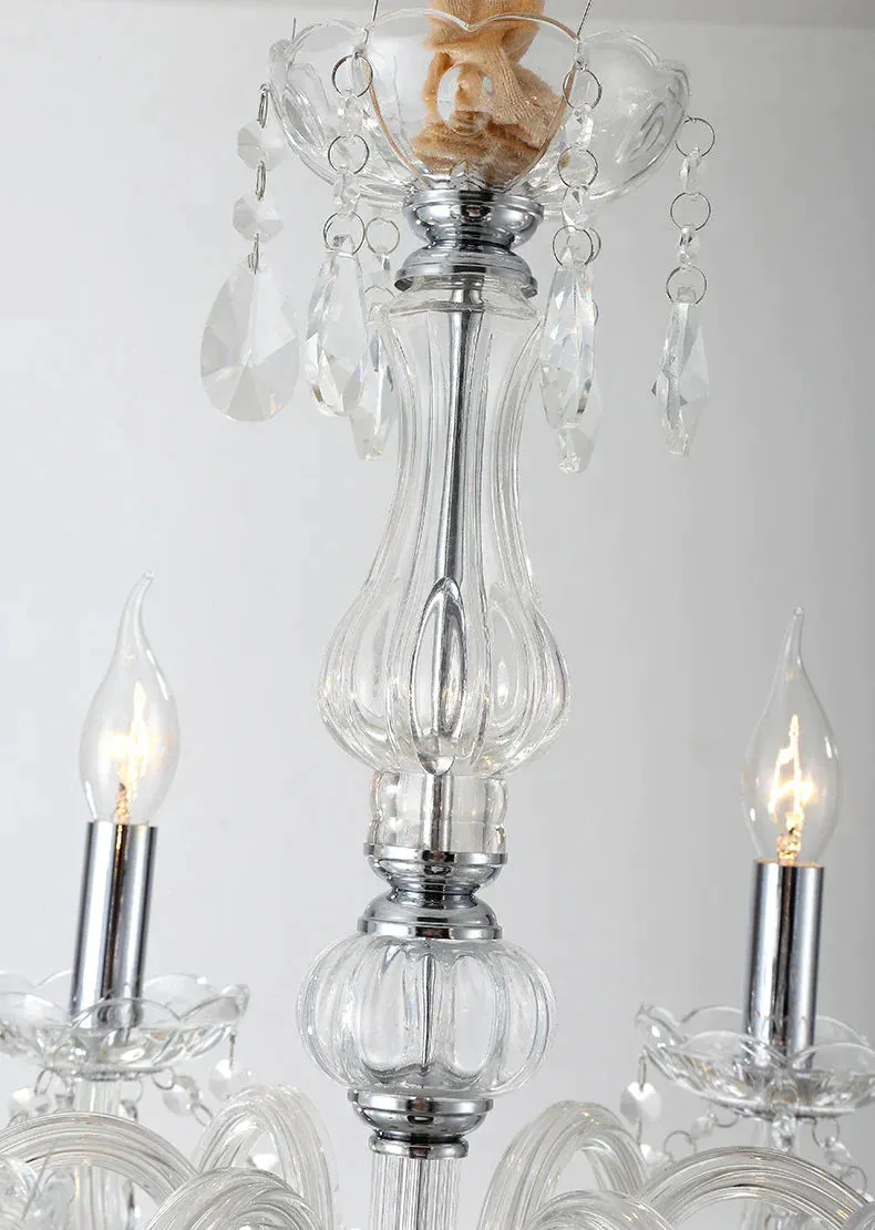 Bedroom Living Room Lamp Hotel European-style Crystal Lamp Restaurant Chandelier Creative Lamps