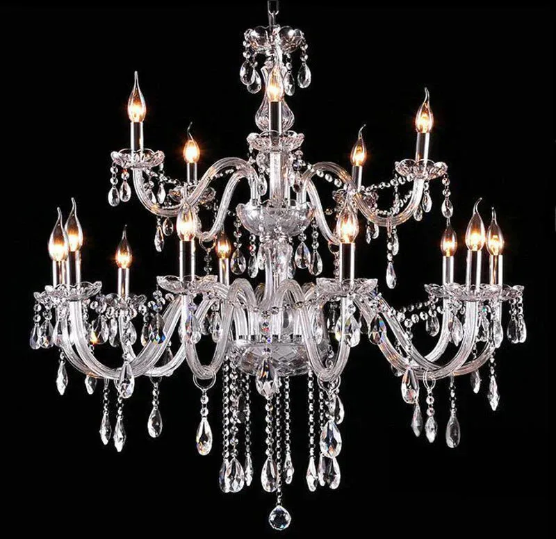 Bedroom Living Room Lamp Hotel European-style Crystal Lamp Restaurant Chandelier Creative Lamps