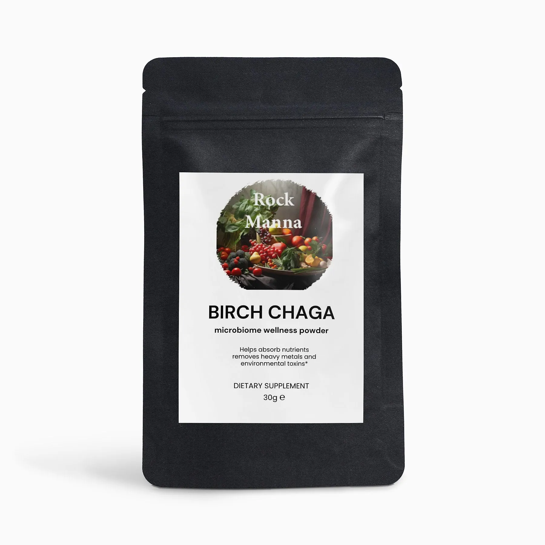 Birch Chaga Microbiome Wellness Powder