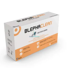 Blephaclean Eyelid Cleansing Wipes 20 Pack