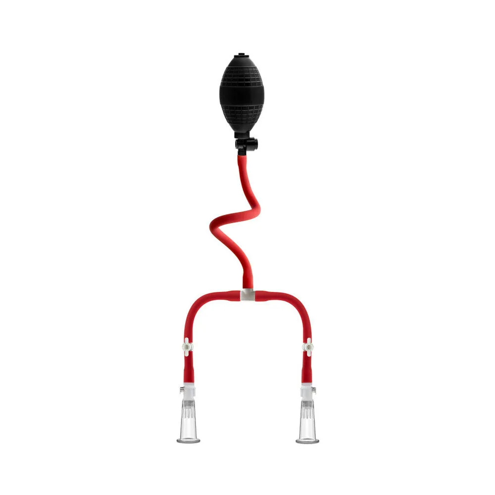 Blush Temptasia Nipple Squeeze Pump System