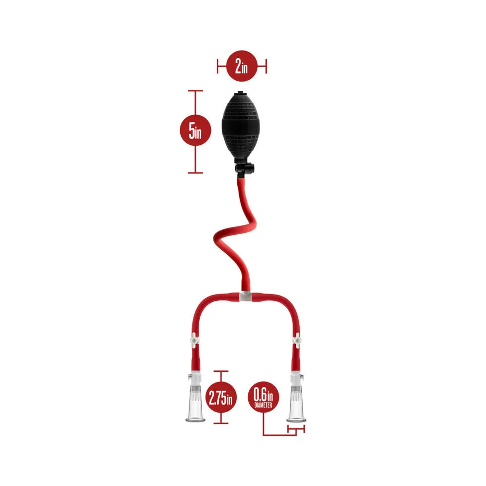 Blush Temptasia Nipple Squeeze Pump System