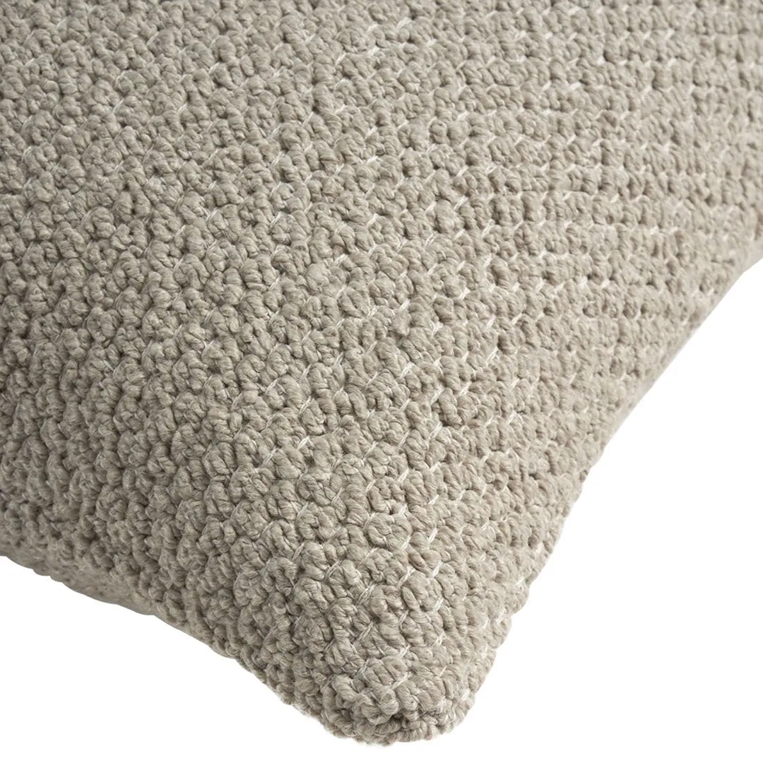 Boucle Outdoor Lumbar Cushion