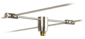 Cable System Adapter for EZ Jack in Satin Nickel Finish by Stone Lighting