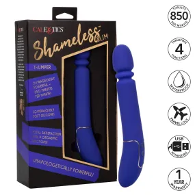 California Exotics - Shameless Slim Thumper Wand Massager (Blue)