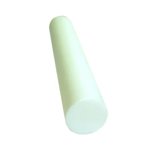 CanDo® Round Therapy Foam Roller White Polyethylene Foam 6 X 36 Inch - Fabrication Enterprises  Mfr# 30-2100