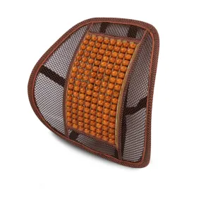 Car home dual-use breathable lumbar wooden beads lumbar car