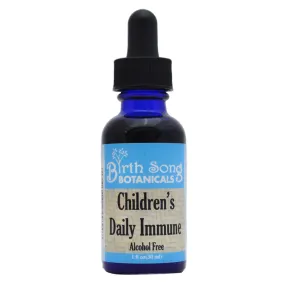 Children's Daily Immune* Organic Herbal Tincture with Astragalus Root 1 oz.