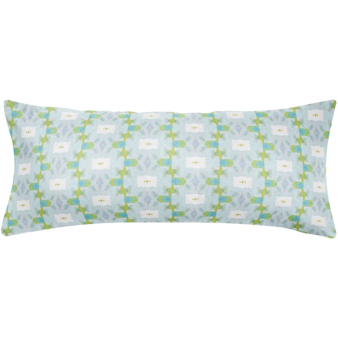 Chloe Blue 14x36 Pillow
