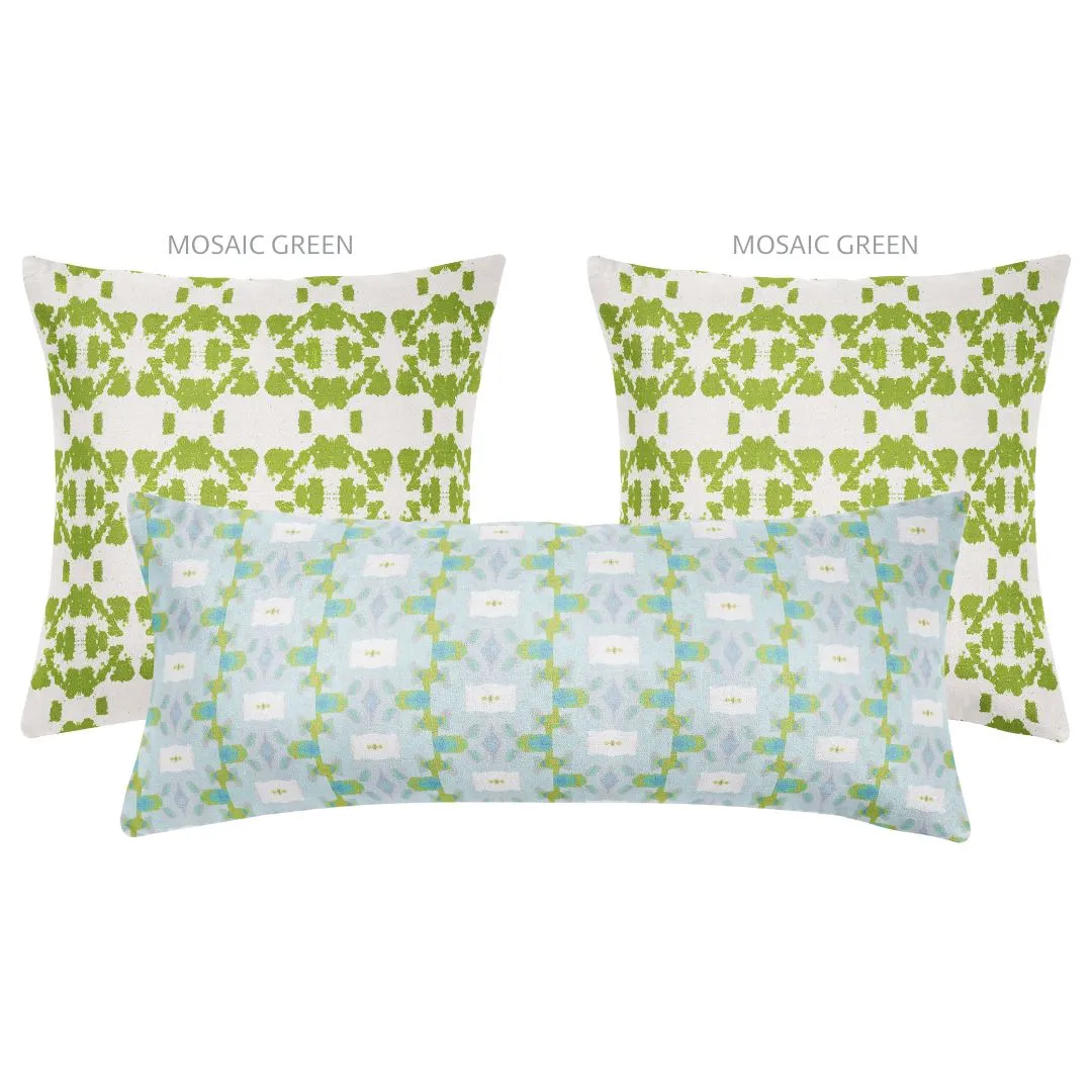 Chloe Blue 14x36 Pillow