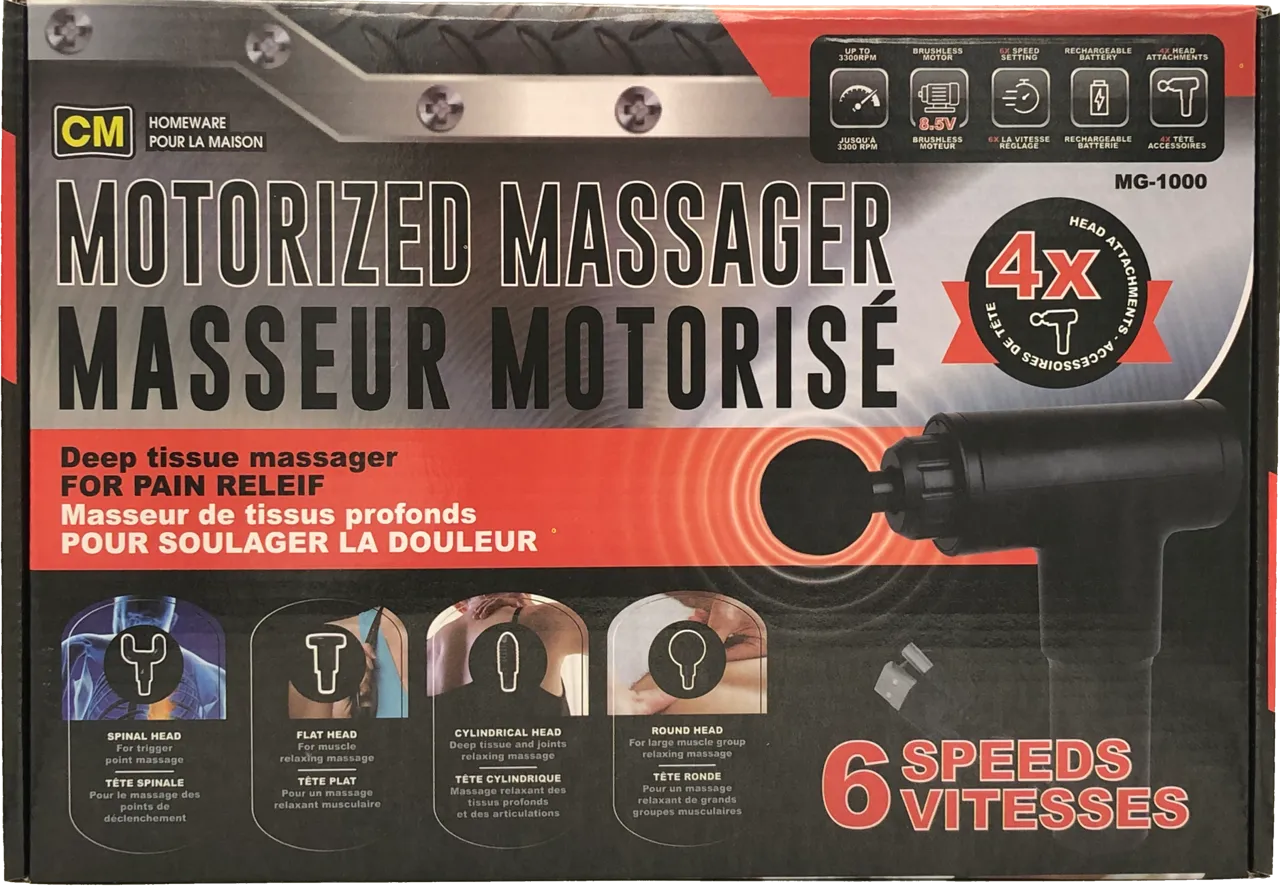 CM HOMEWARE Massage Gun - MG1000