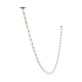 Collier 132 LED Chandelier with Surface Canopy 2700K 120-277V Natural Brass Finish