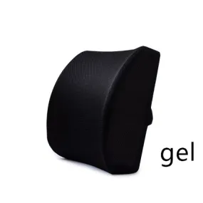 Color: Black gel - Breathable ice mesh eye memory cotton waist by