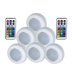 COLOR CHANGING REMOTE CONTROLLED LED WIRELESS LIGHTS