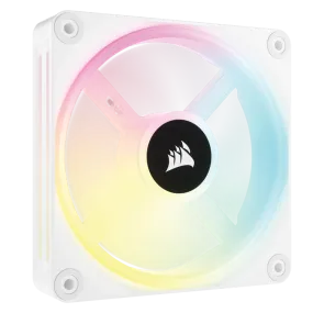 Corsair iCUE QX120 RGB | 120mm Magnetic Dome Fan (White)