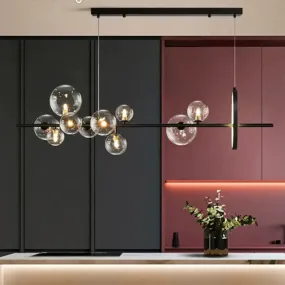 Creative Dining Room Chandelier Modern Minimalist Bar Front Desk Clothing Store Designer Dining Room Glass Decorative Chandelier