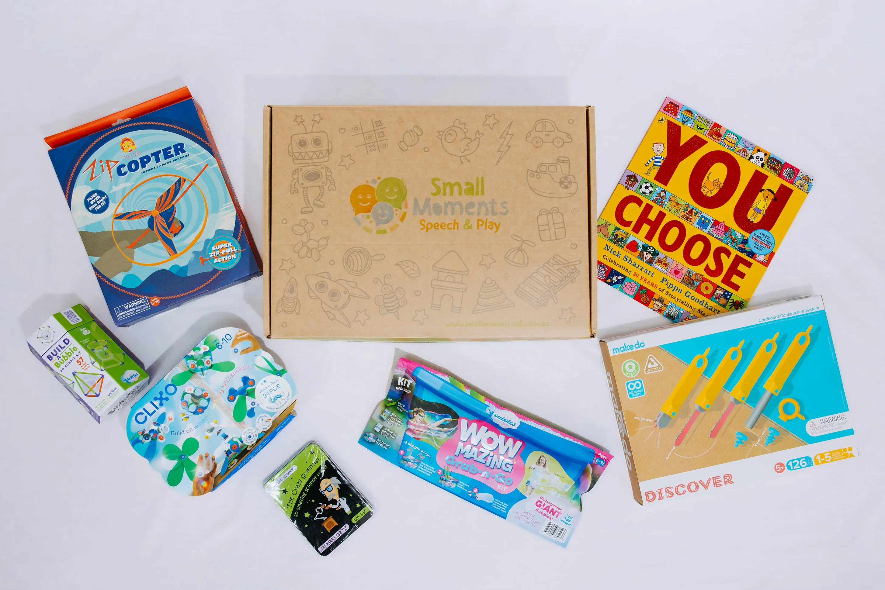 Curious Kids Therapy Program | At-home therapy solutions for Attention, Thinking & Planning Skills | Small Moments Speech & Play