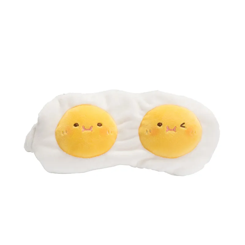 Cute Cartoon Egg Yolk Shading Blindfold