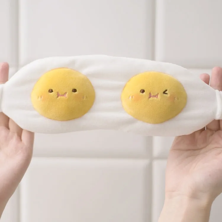 Cute Cartoon Egg Yolk Shading Blindfold